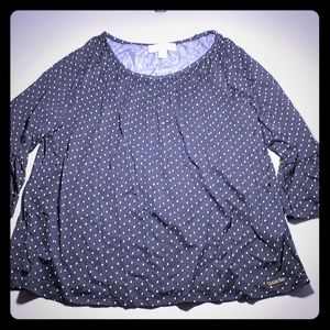 Michael Kors Black Star Top